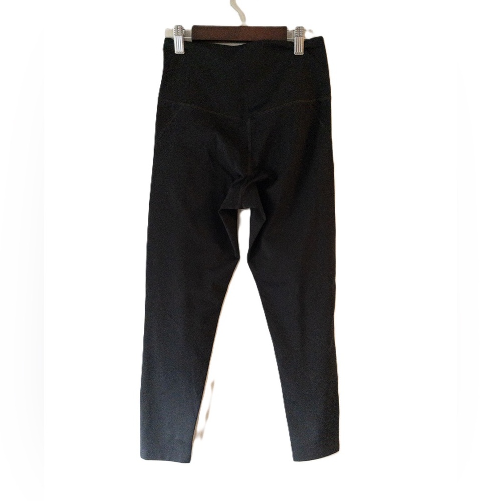 Girlfriend Collective Black Compressive High-Waisted Leggings SZ S Yoga Pilates